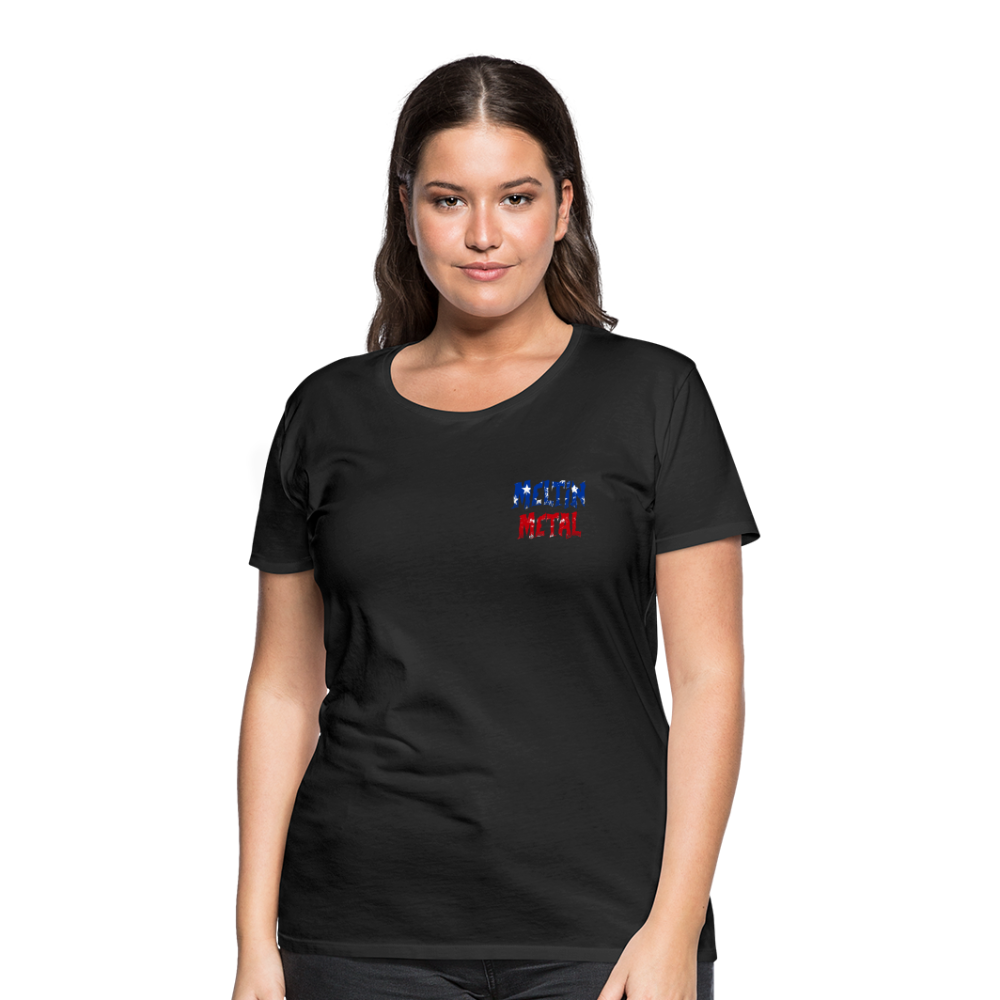 MM Patriot Women's T-shirt - black