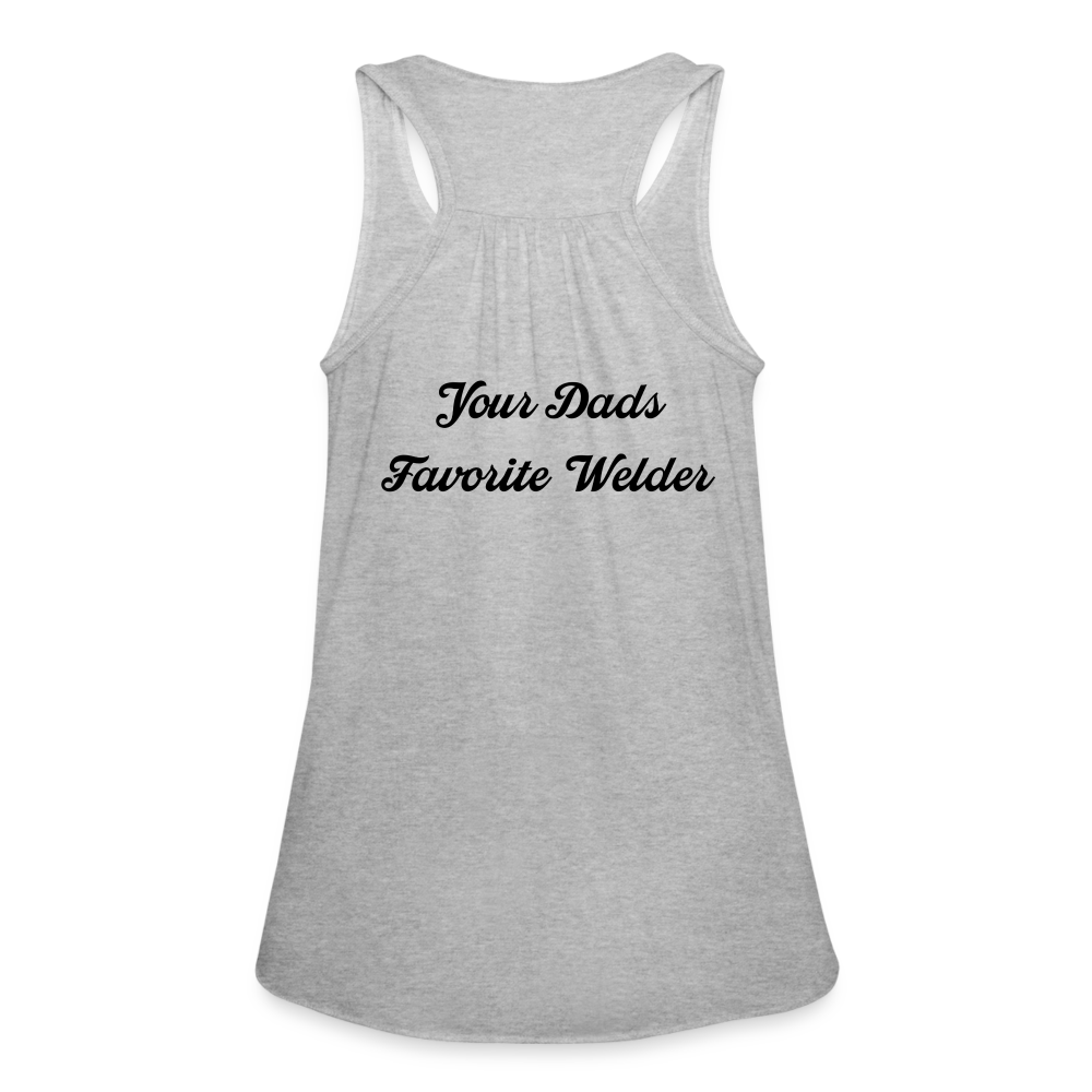 Your Dads Favorite Welder Tank Top - heather gray