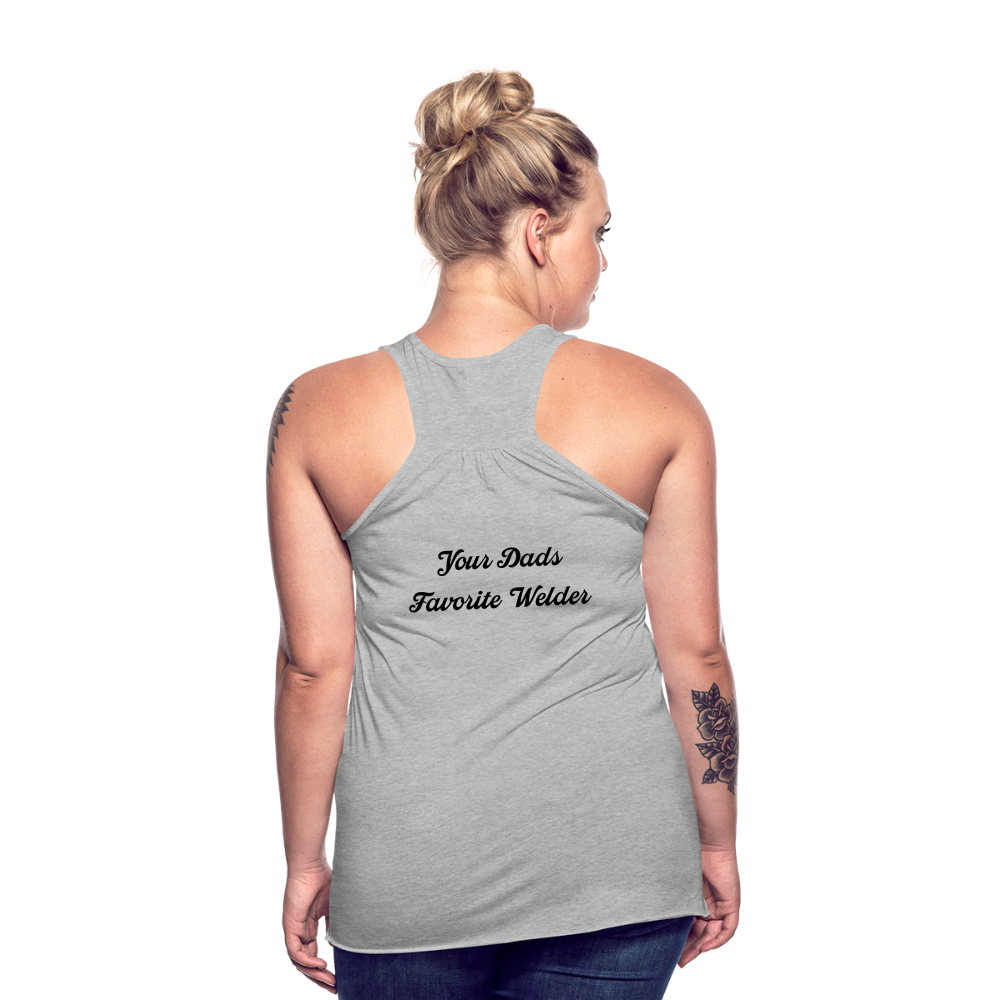 Your Dads Favorite Welder Tank Top - heather gray