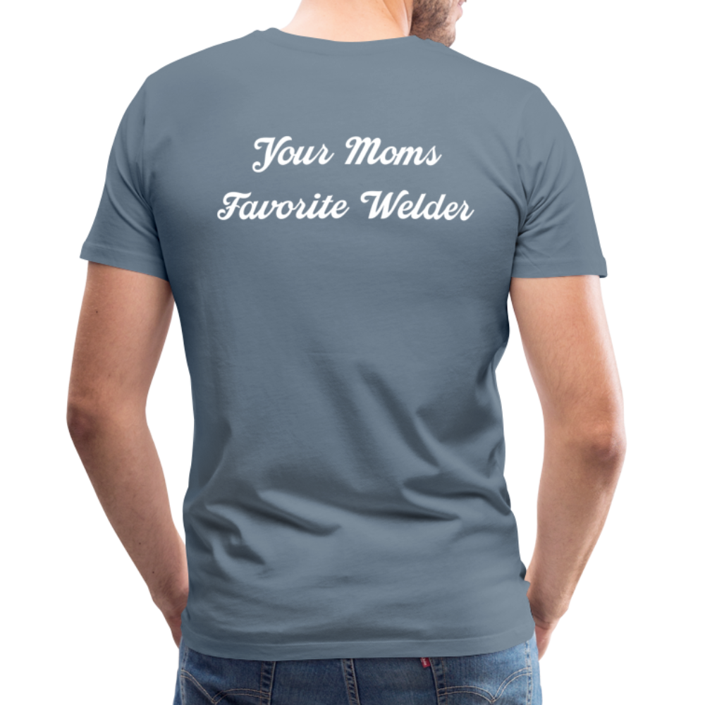 Your Moms Favorite Welder Shirt - steel blue