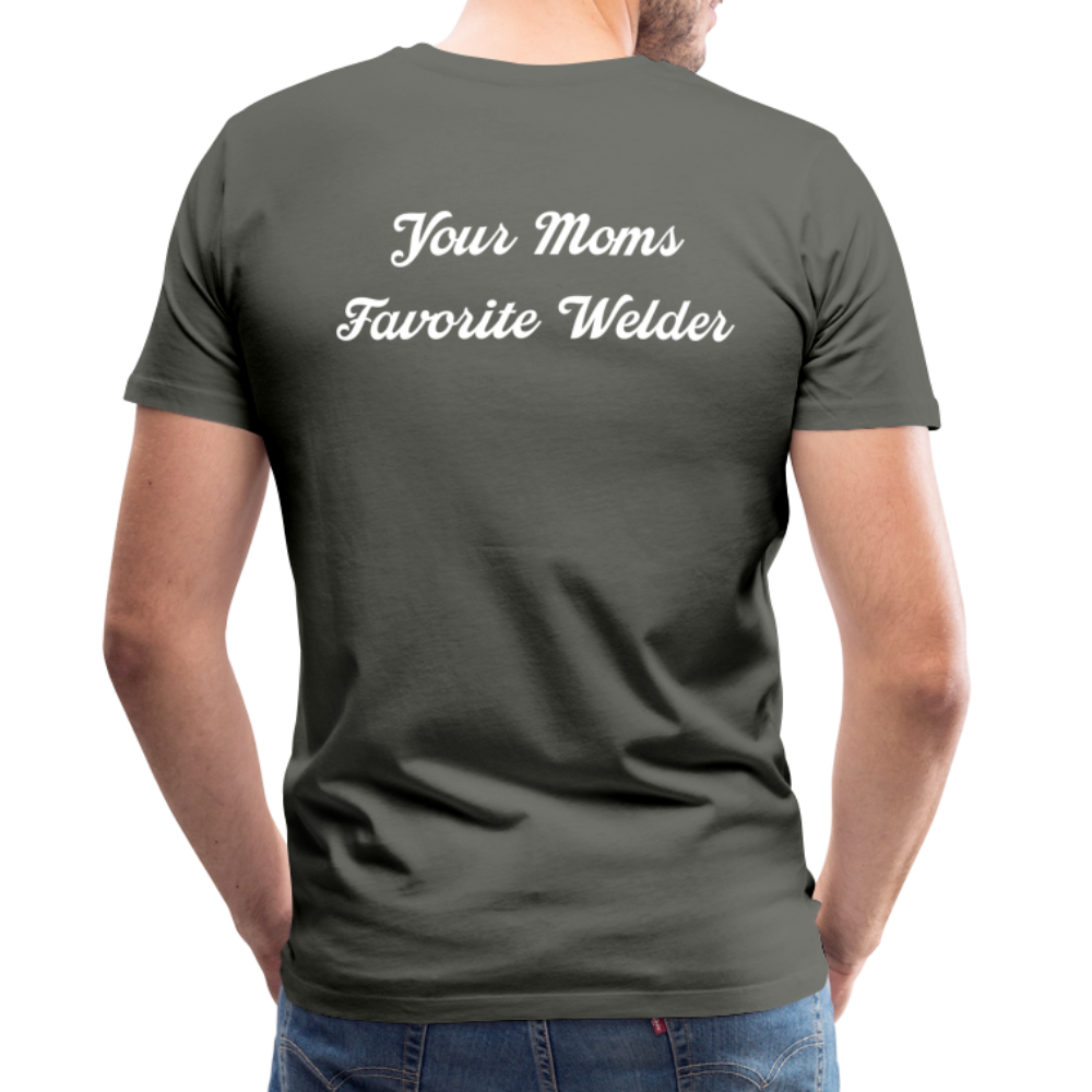 Your Moms Favorite Welder Shirt - asphalt gray