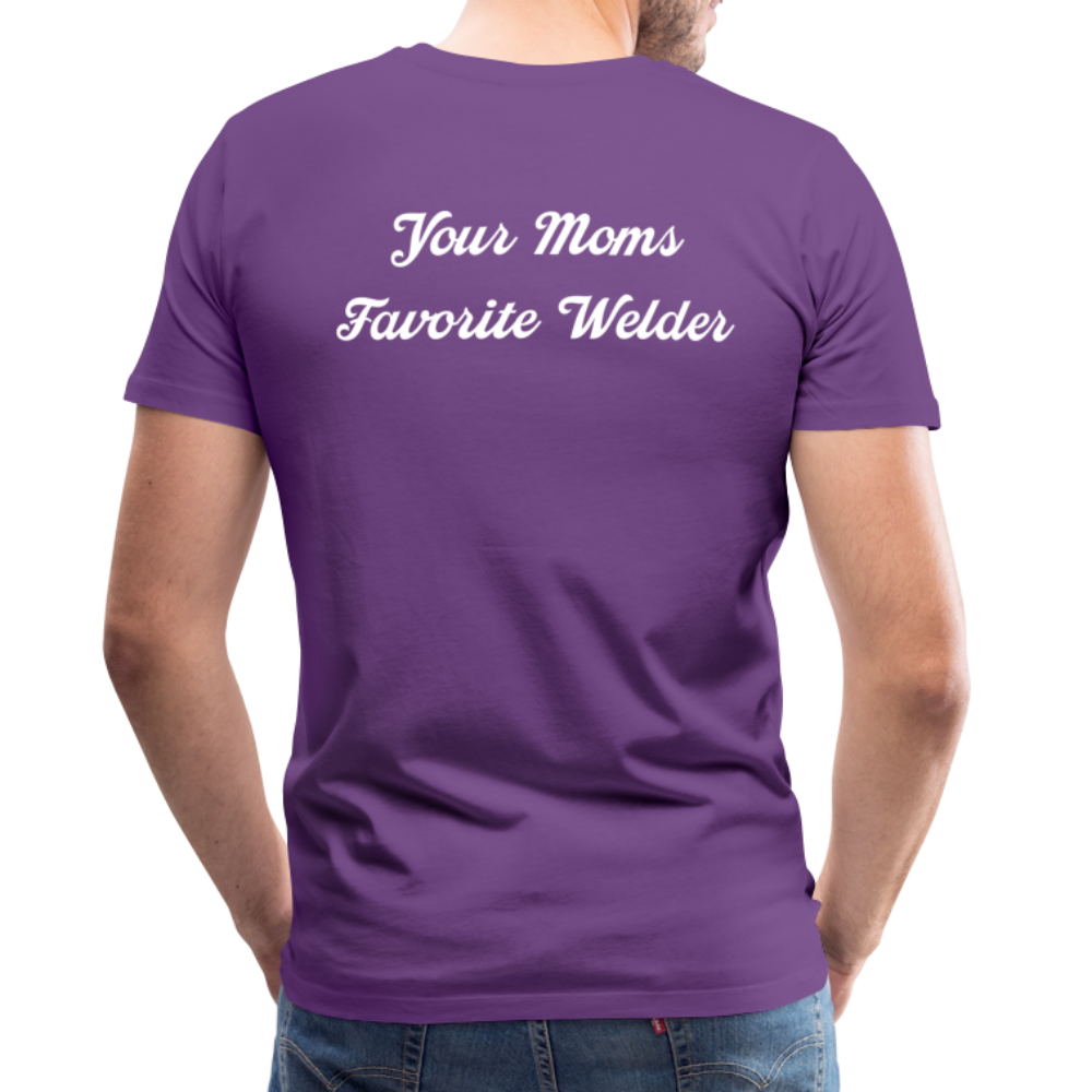 Your Moms Favorite Welder Shirt - purple