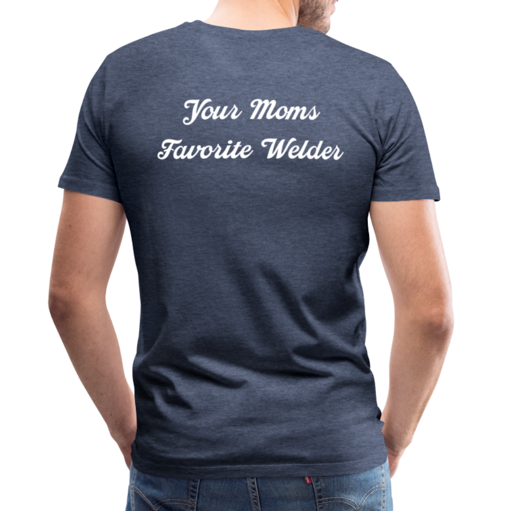 Your Moms Favorite Welder Shirt - heather blue